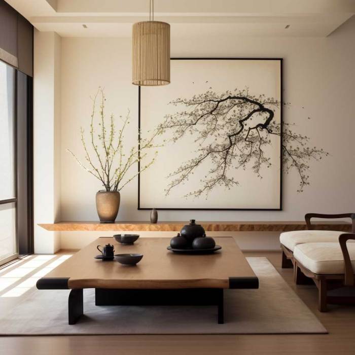 How to Embrace Minimalism in a Japanese Living Room Design • ArtFasad